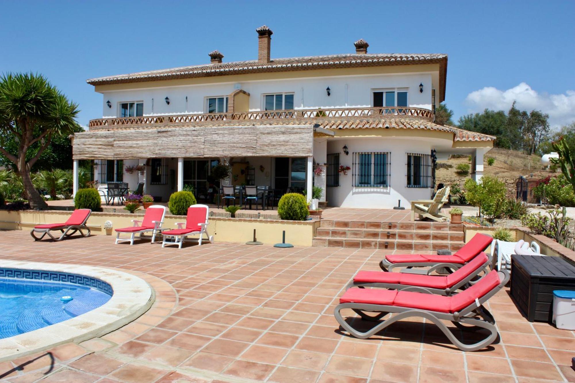 Casa Nuestro Sueno Bed & Breakfast Viñuela Dış mekan fotoğraf